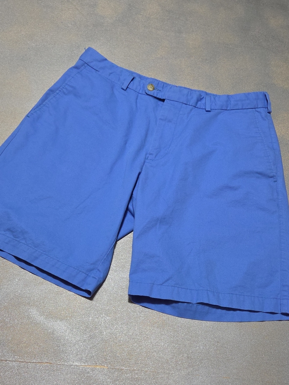 Peter Millar Men's Cobalt Blue Flat-Front Shorts